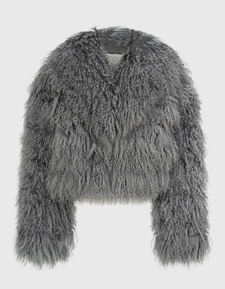 Kurze Shearling-Jacke Tibet Lamb