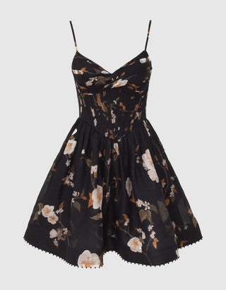 Gemustertes Mini Korsett-Kleid Ascent