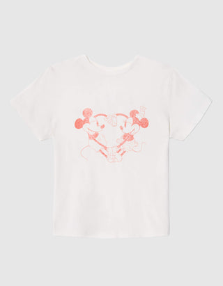 Bedrucktes T-Shirt Disney Hearts Hands
