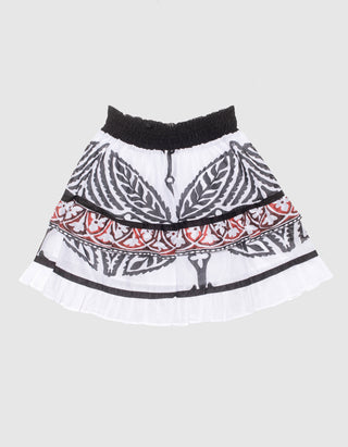 Gemusterter Mini-Rock Blush