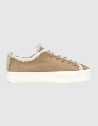 Shearling-Sneaker Low