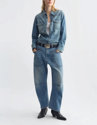 Barrel-Leg Jeans Shon