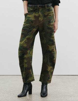 Barrel-Leg Camouflage Hose Shon