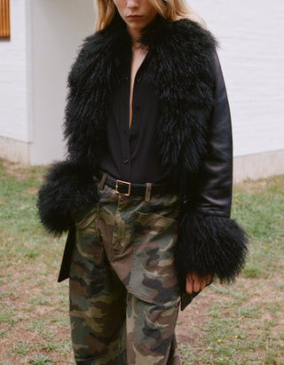 Barrel-Leg Camouflage Hose Shon