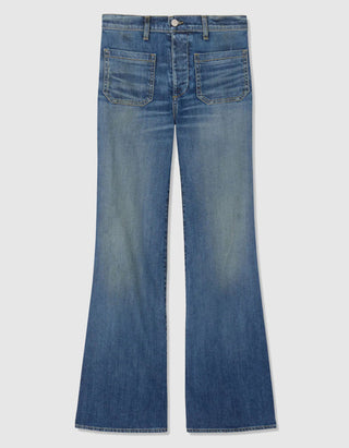 High-Waist Flare-Leg-Jeans