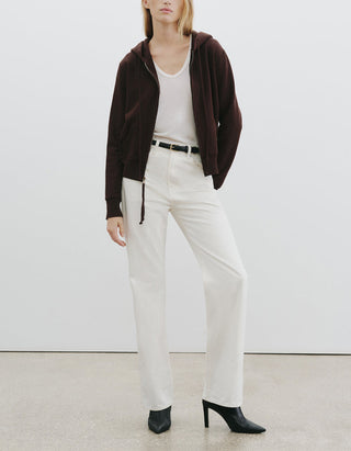 Hoodie Zip Callie Espresso