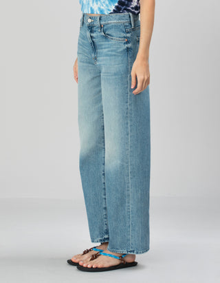 Cropped Wide-Leg Jeans The Dogder Flood