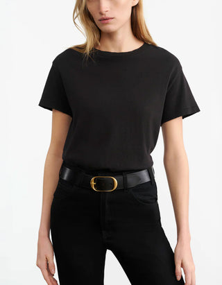 Relaxed T-Shirt Brady mit Destroyed Details