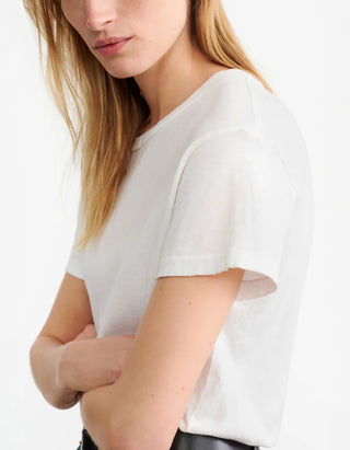 Relaxed T-Shirt Brady mit Destroyed Details