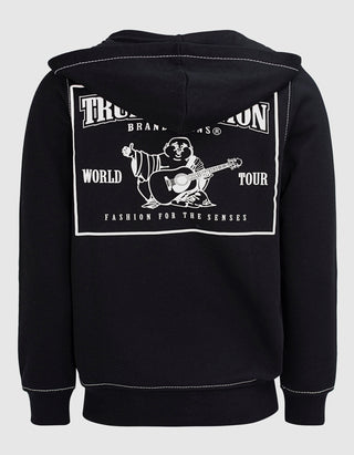 Bedruckter Zipper-Hoodie Big T