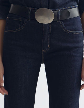 Mid-Rise Flare-Leg Jeans Celia