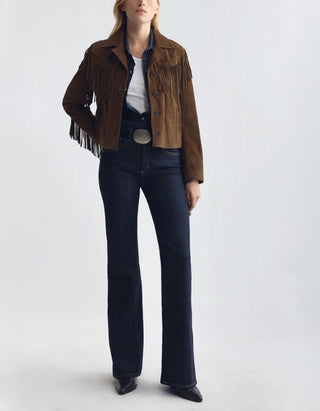 Mid-Rise Flare-Leg Jeans Celia
