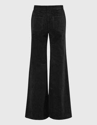 High-Rise Flare-Leg Kord-Hose Florence