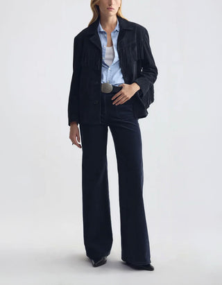 Wide-Leg  Feinkord-Hose Florence