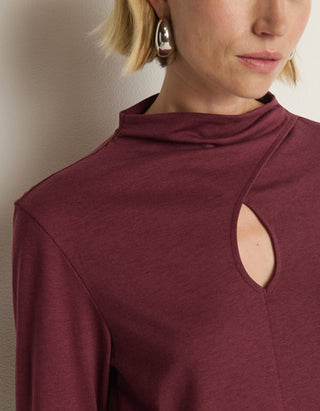 Longsleeve Naomi Keyhole