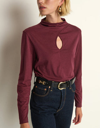 Longsleeve Naomi Keyhole