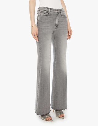 Flared-Leg Jeans The Doozy Sneak Fray