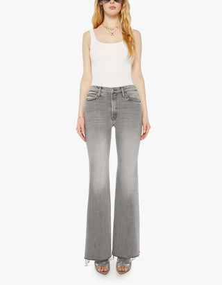 Flared-Leg Jeans The Doozy Sneak Fray