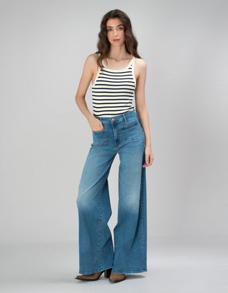 Flare-Leg Jeans The Patch Pocket Undercover Sneak