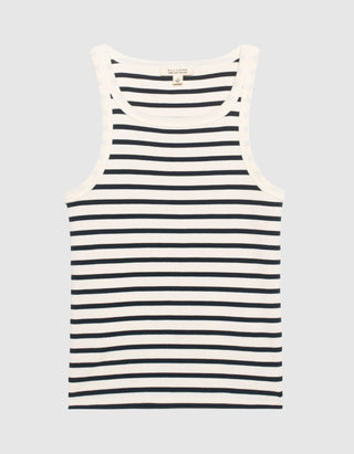 Gestreiftes Ripp-Tanktop Jennifer