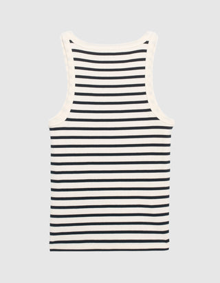 Gestreiftes Ripp-Tanktop Jennifer