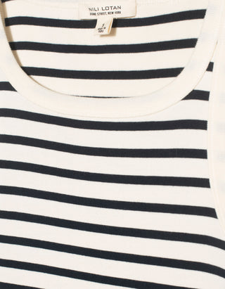 Gestreiftes Ripp-Tanktop Jennifer