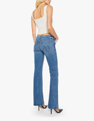 Low-Rise Flare-Leg Jeans Jinx Heel