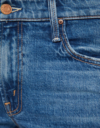 Low-Rise Flare-Leg Jeans Jinx Heel
