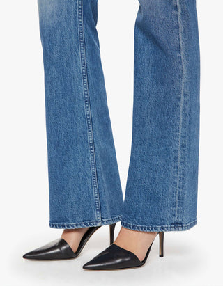 Low-Rise Flare-Leg Jeans Jinx Heel