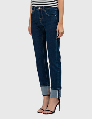 Slim Straight-Leg Jeans Piper Long Ranch