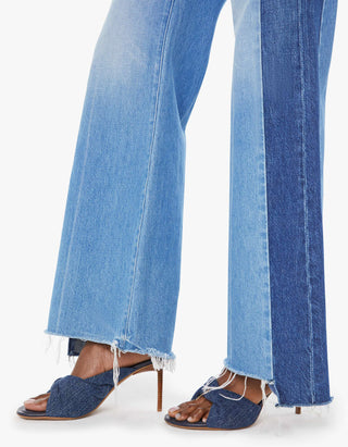High-Waist Flare-Leg Jeans The Tux Sidestepper
