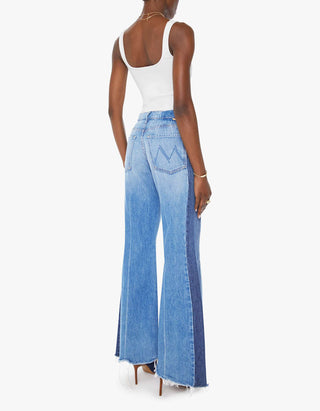 High-Waist Flare-Leg Jeans The Tux Sidestepper