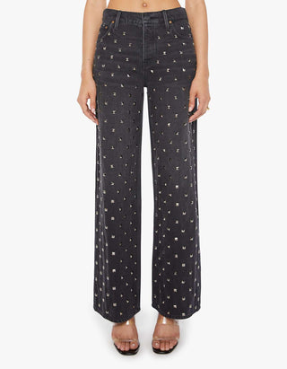 Wide-Leg Jeans The Smoothie Sneak mit Nietenbesatz