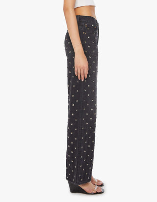 Wide-Leg Jeans The Smoothie Sneak mit Nietenbesatz