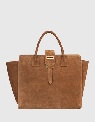 Veloursleder-Tasche Lou