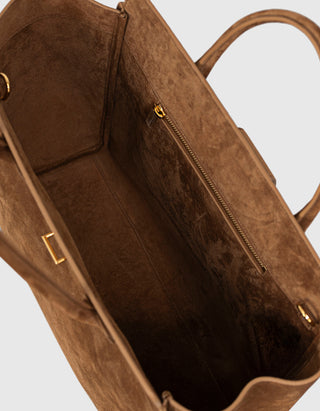 Veloursleder-Tasche Lou