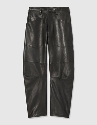 Barrel-Leg Lederhose Shon