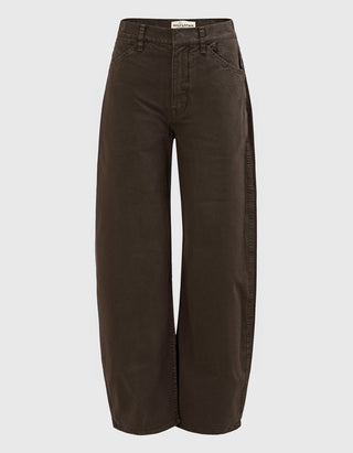 Mid-Rise Relaxed Barrel Leg Hose Tribeca