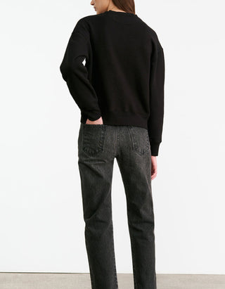 Sweatshirt Gortana mit Rundhalsausschnitt