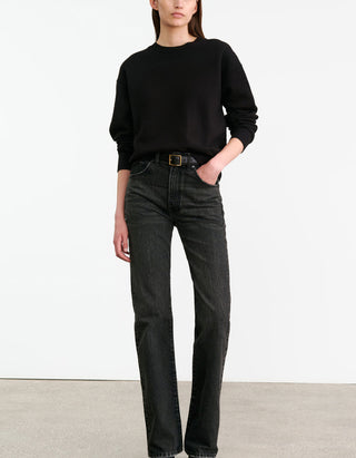 Sweatshirt Gortana mit Rundhalsausschnitt