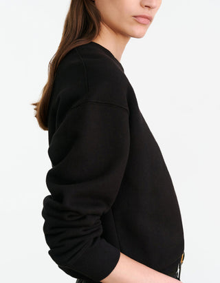 Sweatshirt Gortana mit Rundhalsausschnitt