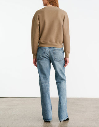 Sweatshirt Gortana mit Rundhalsausschnitt