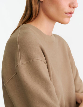 Sweatshirt Gortana mit Rundhalsausschnitt