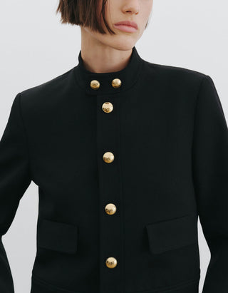 Cropped Woll-Jacke Hadley