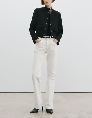 Cropped Woll-Jacke Hadley