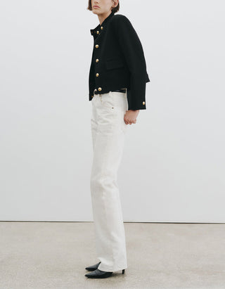 Cropped Woll-Jacke Hadley