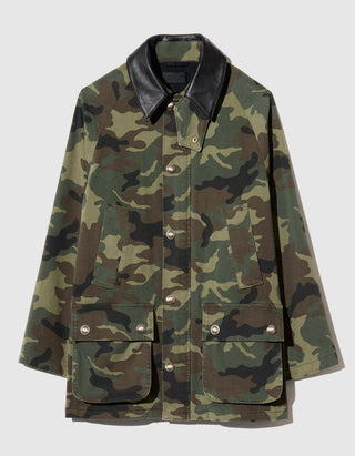 Camouflage Parka Andrew mit Lammleder-Kragen