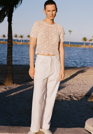 High-Rise Relaxed-Fit Hose Whitney