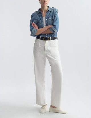 High-Rise Relaxed-Fit Hose Whitney