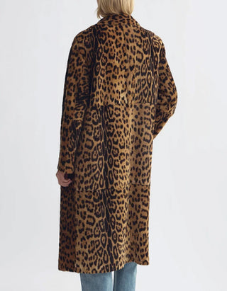 Oversize Shearling-Mantel Davelle